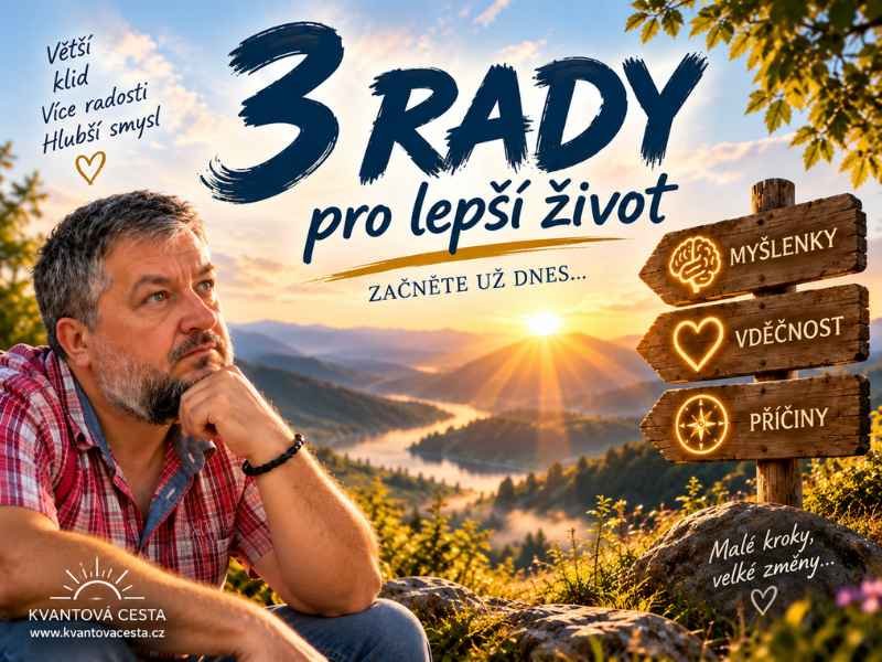 Chcete změnit svůj život? Tyhle 3 věci dělejte každý den