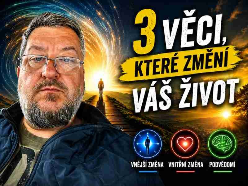 3 klíčové věci, které rozhodují o tom, jestli se vám v životě začne dařit