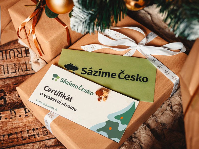 Certifikát o zasazení stromu Certifikát o zasazení stromu