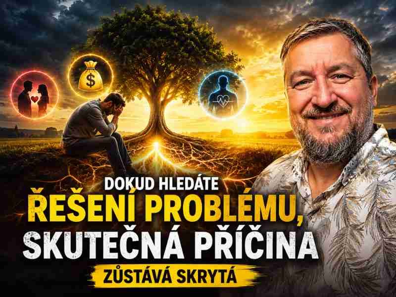 Dokud hledáte řešení problému, skutečná příčina zůstává skrytá