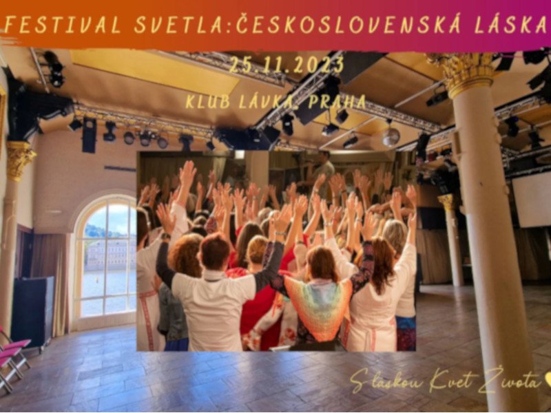 Festival Svetla: Československá láska 25. listopadu 2023 Festival Svetla: Československá láska 25. listopadu 2023