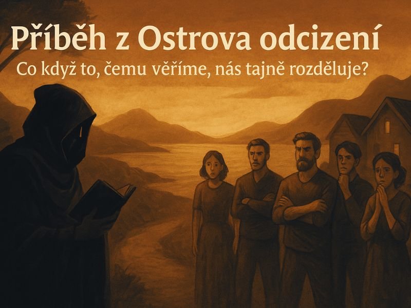 Příběh z Ostrova odcizení: Co když to, čemu věříme, nás tajně rozděluje? Příběh z Ostrova odcizení: Co když to, čemu věříme, nás tajně rozděluje?