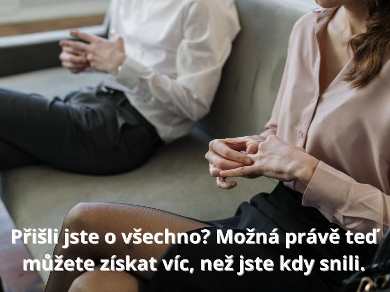 Přišli jste o všechno? Možná právě teď můžete získat víc, než jste kdy snili. Přišli jste o všechno? Možná právě teď můžete získat víc, než jste kdy snili.