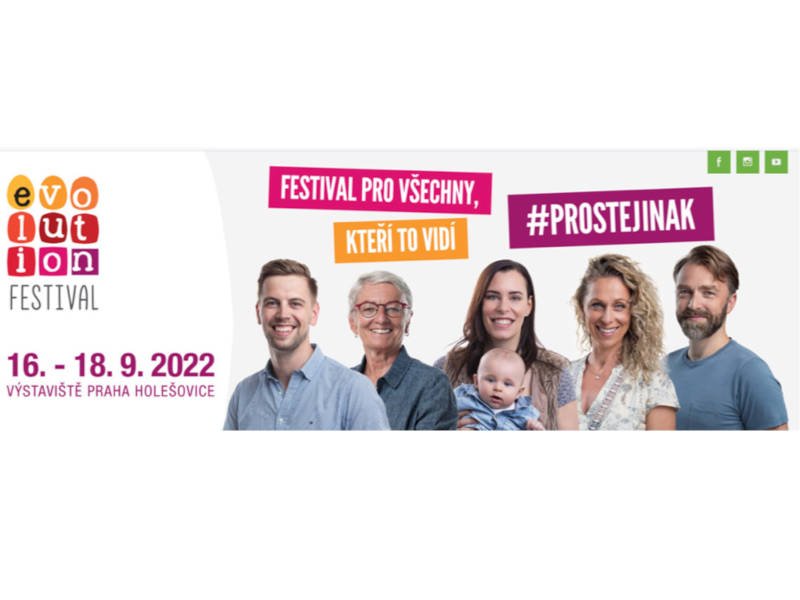 Festival Evolution již 16. - 18. září 2022 Festival Evolution již 16. - 18. září 2022