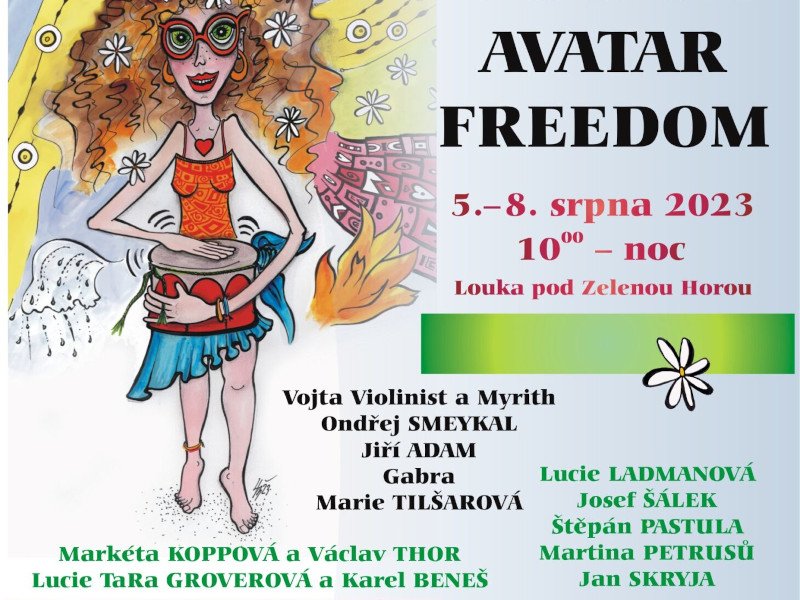 V srpnu se uskuteční Festival Avatar Freedom V srpnu se uskuteční Festival Avatar Freedom